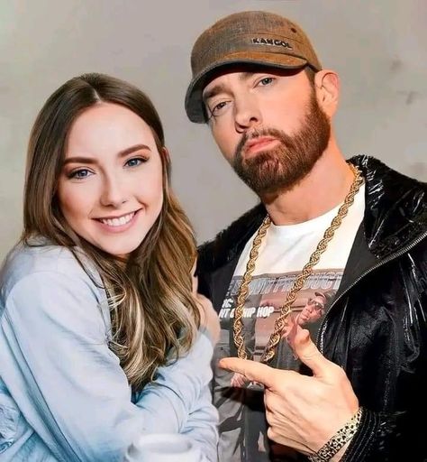 Eminem’s Daughter, Eminem Hailie Jade, Hailie Jade And Eminem, Eminem And His Daughter, Eminem And Hailie, Hailie Mathers, Eminem Girls, Eminem Smiling, Hailie Jade