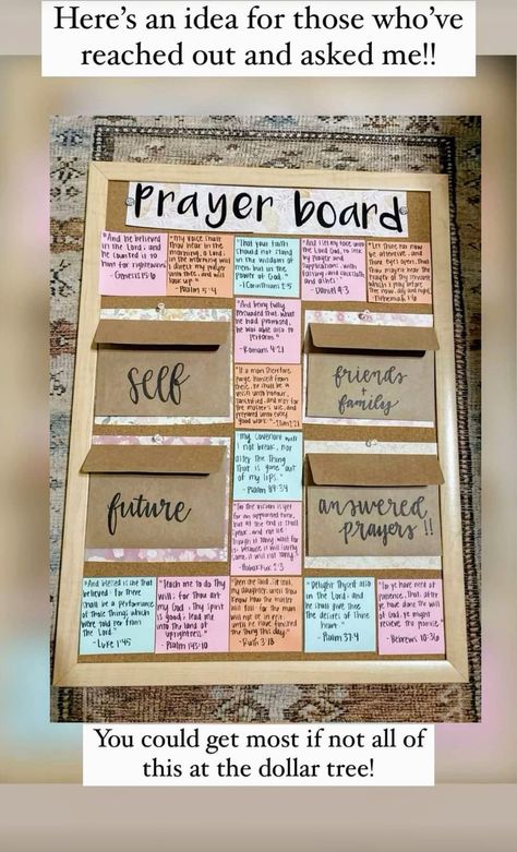 Bible Project Ideas, Classroom Prayer Corner, Bible Board Ideas, Prayer Closet Small Space, Prayer Border Ideas, Bible Study Activities For Women, Family Prayer Board, Prayer Board Inspiration, Prayer Closet Ideas Spaces