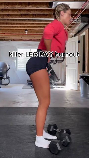 19K Likes, 26 Comments - Dumbbell Workouts For Women (@movementwithjulie) on Instagram: "🔥SAVE FOR LATER 🔥 LEG DAY BURNOUT 🥵 Looking for more FULL workouts? Join the weekly workout program & receive 5 brand-new dumbbell workouts each week that are both time effective and efficient you can do in the comfort of your own home 🏠 ▪️Lower Body ▪️Upper Body ▪️Cardio & Core ▪️Shoulders & Glutes ▪️Full Body 📲link in bio to learn more & join today! #legdayworkout #lowerbodyworkout #dum Leg Day Dumbbell Workout, Leg Workout Dumbell, Dumbell Leg Workout, Dumbbell Workouts For Women, Dumbbell Leg Workout, Upper Body Cardio, Dumbbell Workouts, Workouts For Women, Killer Legs