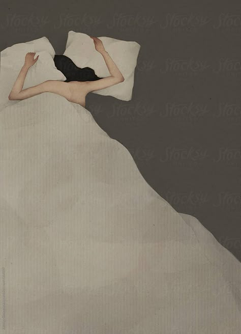 Sleeping Woman In Bed, Woman Sleeping In Bed, Blanket Illustration, Sleeping Woman, Woman Sleeping, 3d Wallpaper Cute, Oil Painting Woman, Sleeping Women, Art Assignments