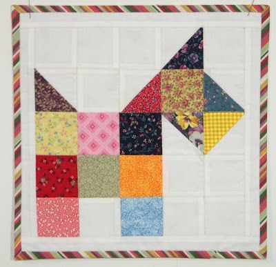 ...by CJ: A little sewing... Scottie Dog Quilt Pattern, Animal Quilt Blocks, My Office At Work, Dog Quilt Block, Office At Work, Bird Quilt Blocks, Colchas Quilting, Fall Quilt Patterns, Dog Quilts