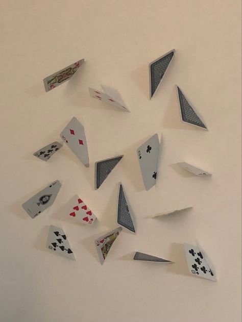 Hisoka Cards In Wall Decor, Cards On Wall Decoration, Hisoka Card Wall Decor, Diy Poker Room Decor, Grunge Wall Ideas, Deck Of Cards Room Decor, Diy Wall Decor Grunge, Wall Painting Ideas Grunge, Diy Wall Decoration Ideas For Bedroom Aesthetic