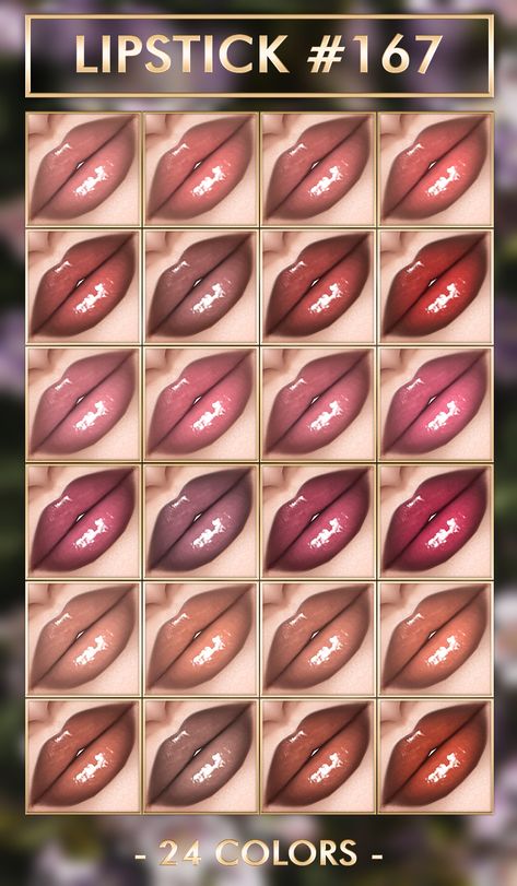 Sims 4 Lip Liner Cc, Sims4 Makeup, Ts4 Makeup, Sims 4 Mac, Sims Makeup, New Makeup Trends, Cc Makeup, Sims 4 Nails, The Sims 4 Skin