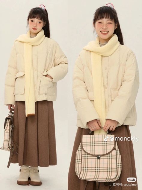 Japanese Outfits Winter, Winter Outfits Japanese Style, Winter Outfits Japanese, Winter Outfits Aesthetic Japanese, Winter Outfits Cold Japanese, Traditional Japanese Winter Clothing, Outfits 2000s, Japan Outfit, Thrifted Outfits