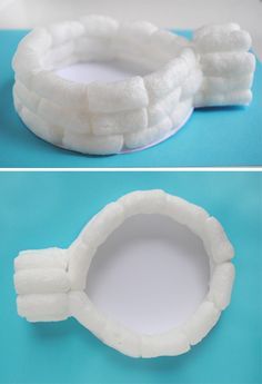 zakka life: Kid Craft: Packing Peanut Igloo. So clever! Packing Peanuts Crafts, Igloo Craft, Crafts Winter, Polar Animals, Winter Preschool, Kid Craft, Winter Crafts For Kids, Winter Animals, Arctic Animals