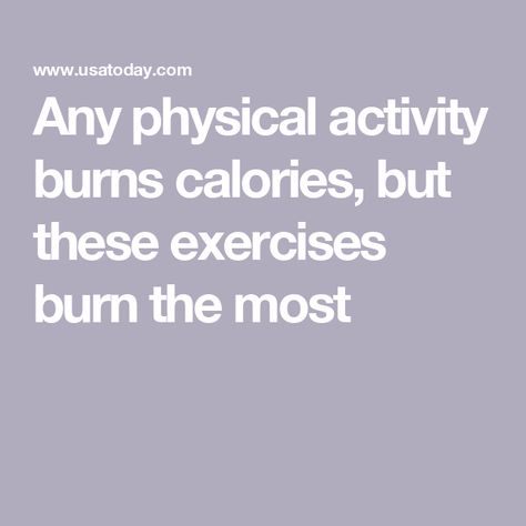 Any physical activity burns calories, but these exercises burn the most Types Of Muscles, Healthy Vibes, Elliptical Trainer, Water Aerobics, Endurance Workout, Strength Conditioning, Fitness Fun, Weight Tips, Body Composition