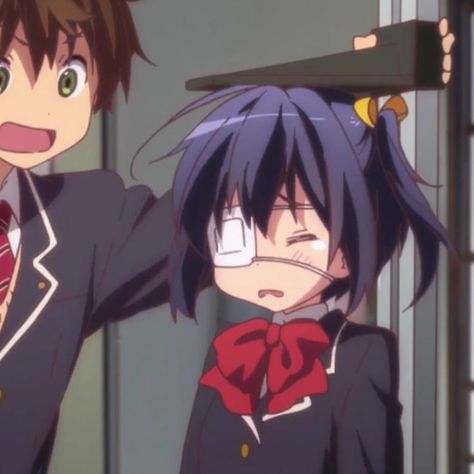 anime: love, chunibyo & other delusions! Love Chunibyo Other Delusions Matching Pfp, Rikka X Yuta Matching Icons, Matching Pfp Rikka And Yuuta, Love Chunibyo And Other Delusions Pfp, Rikka And Yuuta Matching Pfp, Rikka Takanashi Matching Icons, Chunibyo Matching Icons, Chuunibyou Matching Icons, Rikka And Yuuta Matching Icons