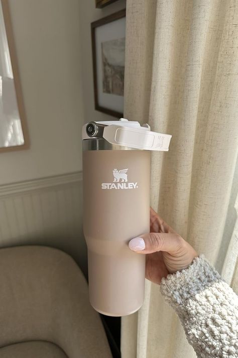 Isn't this just the cutest almond rose 30 oz tumbler? Hydrate in style with this high quality water bottle. The color tones are absolutely perfect, making this a trending tumbler. Add this Stanley cup to your neutral tumbler collection.

#stanleycup #hydration #waterbottel #neutraltumbler #momstyle Neutral Tumbler, Cute Stanley, Earthy Home Decor, Earthy Home, Water Tumbler, Decor Essentials, 30 Oz Tumbler, Affordable Home Decor, Decorating On A Budget