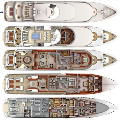 Deck Map Yacht Layout, Luxury Yacht Interior, Yacht Luxury, Big Yachts, Explorer Yacht, Yacht Interior Design, Mega Yachts, Sailboats For Sale, Boat Insurance