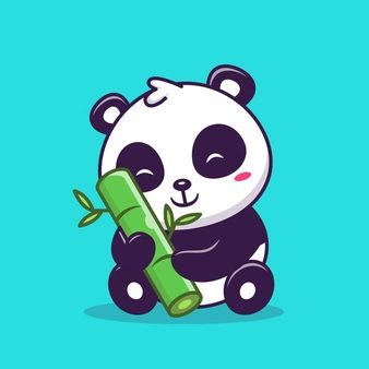 Catalyststuff | Freepik Panda Pencil Drawing, Panda Sitting, Christmas Tree Logo, Tufting Ideas, Cute Panda Cartoon, Panda Drawing, Tree Logo Design, Panda Lindo, Legend Wallpaper