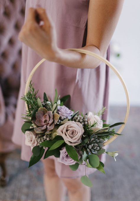 Sunflower bridesmaid bouquet