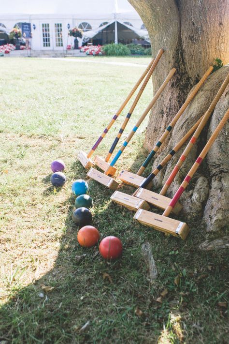 Cricket Wedding, Croquet Party, Lawn Party, Garden Games, Yard Games, Lawn Games, Summer Entertaining, Maryland Wedding, Whimsical Wedding