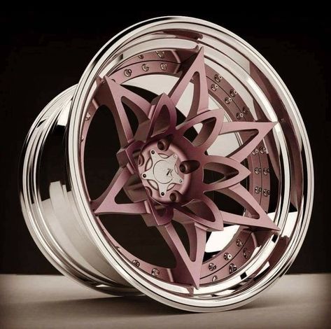 Kereta Sport, Pink Car Accessories, Girly Car Accessories, Car Deco, Cool Car Accessories, Girly Car, Pagani Huayra, Rims For Cars, Cute Car Accessories