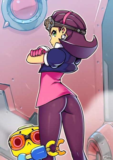 Tron Bonne, Mega Man Art, Capcom Art, Gamers Anime, Megaman X, Harley Quinn Art, Retro Videos, Cartoon Girl, Comics Girl