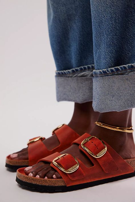 Arizona Big Buckle Birkenstock Sandals | Free People Women’s Birkenstock Sandal Outfits, Orange Birkenstock Outfit, Big Buckle Birkenstock, Birkenstock Sandals Outfit, Birkenstock Arizona Big Buckle, Arizona Big Buckle, Birkenstock Outfit, Birkenstock Style, Shoes Boots Heels