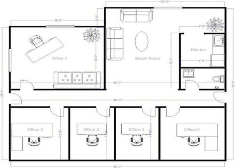 industrial manufacturing remodel ideas | Accessories. Draw Floor Plans Free For Useful Idea: The ... Draw Floor, Small Office Layout, Office Layout Plan, Free Floor Plans, Simple Floor Plans, Room Layout Planner, Office Floor Plan, Small Office Design, Drawing Software