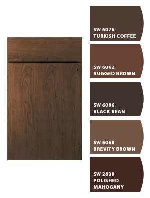 Dark Walnut Paint Color, Walnut Colored Paint, Muted Mahogany Sherwin Williams, Turkish Coffee Sherwin Williams, Deep Forest Brown Sherwin Williams, Brown Sherwin Williams Paint Colors, Walnut Paint Color, Brown Painted Cabinets, Paint 2023