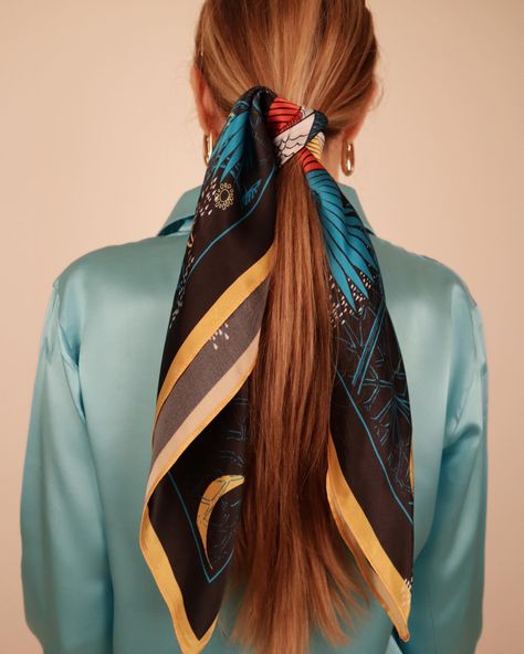 Discover our Silk Scarves collection SS24 #silkscarf #silkscarves @sabrinakinzofficial Silk Scarves, Silk Scarf, Silk, Hair Styles, On Instagram, Quick Saves, Instagram