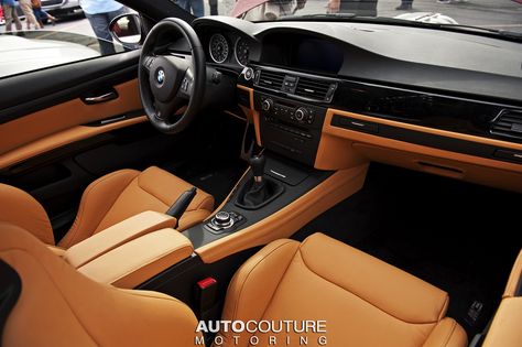 Bmw E92 Interior, E90 335i, E92 335i, Car Interior Upholstery, Bmw Interior, Bmw E92, Orange Car, Bmw Love, Bmw E90