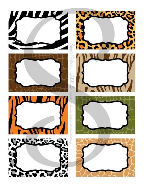 Safari Food Labels, Jungle Party Food, Safari Party Foods, Safari Food, Zoo Birthday Party, Jungle Thema, Spongebob Birthday Party, Wild Birthday Party, Jungle Theme Parties