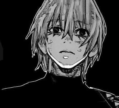 Kaneki Manga Icon, Kaneki Manga, Tiktok Slideshow, Manga Icon, Me When, Black And White, Anime, White, Black