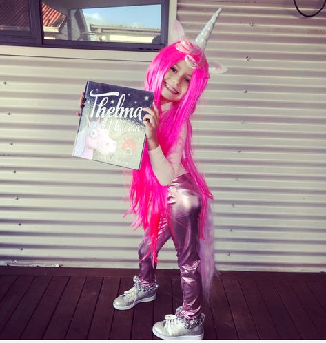 Thelma The Unicorn!! Book week Thelma The Unicorn Costume, Thelma The Unicorn, Unicorn Fancy Dress, Unicorn Book, Book Week Costume, Unicorn Costume, Dressup Party, Book Week, The Unicorn