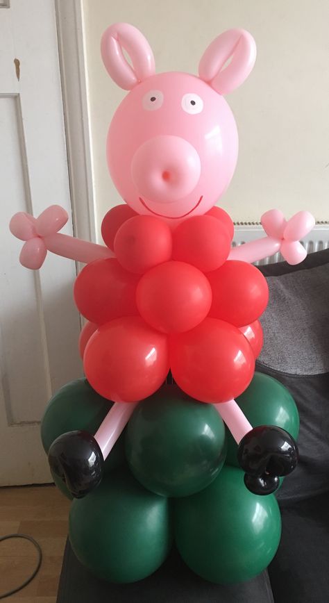 Pig Birthday Decorations, Peppa Pig Birthday Decorations, Peppa Pig Balloons, Peppa Pig Birthday Party Decorations, Pig Balloon, Peppa Party, Peppa Pig Birthday Cake, Princess Balloons, Pig Birthday Cakes