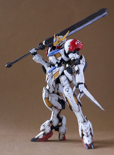 GUNDAM GUY: HG 1/144 Gundam Barbatos Lupus - Painted Build Gundam Barbatos, Gundam Iron Blooded Orphans, Gundam Astray, Mecha Suit, Gundam Toys, Gundam Mobile Suit, Mech Suit, Gundam Wallpapers, Gundam Custom Build