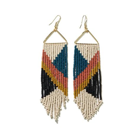 Bohemian earrings diy