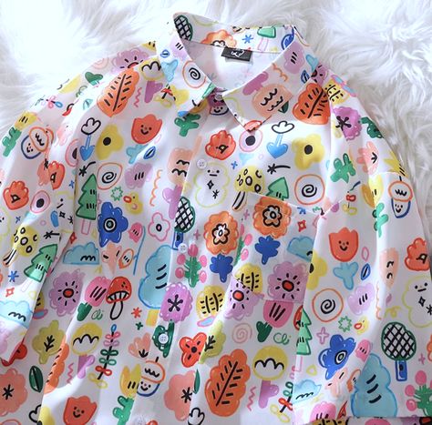 Weird Clothes Aesthetic, Rainbowcore Fashion, Piper Clothing, Clown Clothes, Colorful Drawing, Colorful Outfits, Cute Drawing, Really Cute Outfits, Colorful Drawings