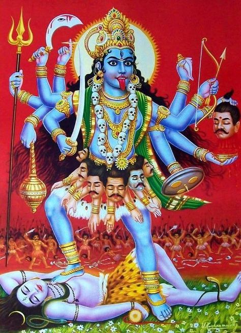 Maa Kali HD Pics and Mata Kaali Wallpaper gallery | God Wallpaper Shakti Peeth, Maa Kali Photo, Mata Kali, Kali Picture, Maa Kali Images, Goddess Kali Images, Kali Hindu, Durga Picture, Indian Goddess Kali