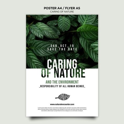 Nature Layout Design, Poster Flyer Design, Natural Poster Design, Flyer Ideas Design, Poster Design Nature, Concept Poster Design, Flyer Layout Design, Nature Poster Design, Best Flyer Design