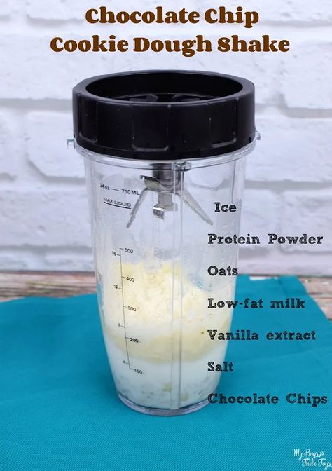 Cookie Dough Shake, Oreo Protein Shake, Pancakes Protein, Protein Shake Recipe, Best Protein Shakes, Coffee Protein Shake, Protein Smoothies, Protein Shake Smoothie, Shake Shake