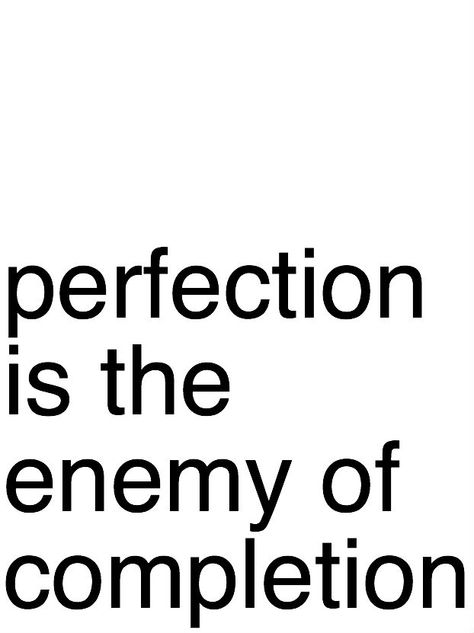 Perfection is a hard taskmaster. Don't let it steal your ability to produce work that is good enough - and done. You can always tweak it later - within reason. Perfectionist Tattoo, Healthy Boundaries Relationships, Recovering Perfectionist, Post Human, Cheesy Quotes, Character Quotes, Say That Again, Perfectionism, Spiritual Wisdom