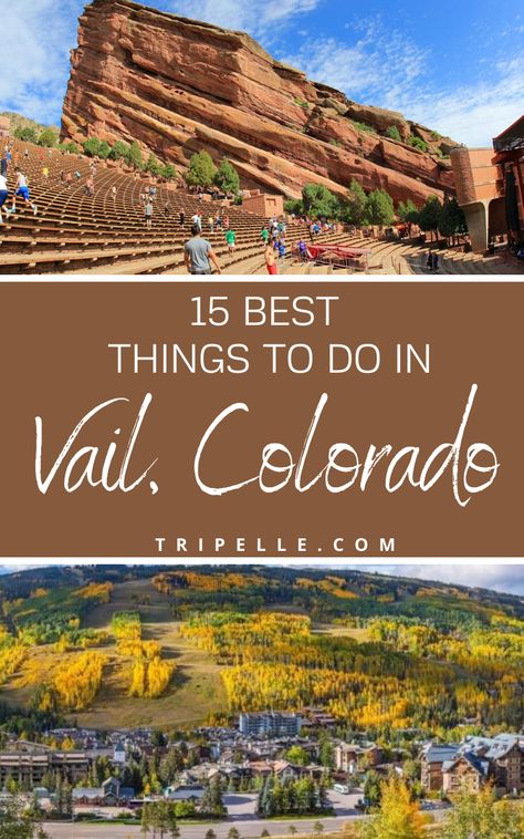 Vale Colorado, Avon Colorado, Red Rocks Colorado, Things To Do In Colorado, Colorado Towns, Colorado Travel Guide, Vail Co, Road Trip To Colorado, Colorado Fall