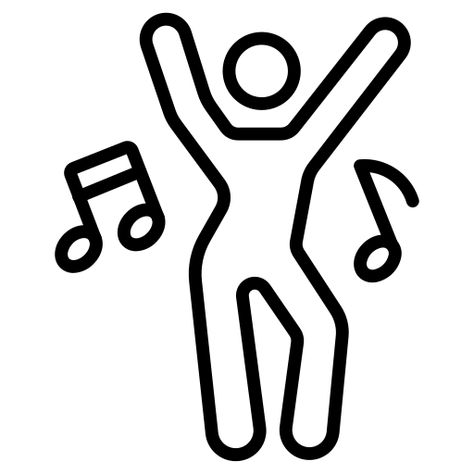 Dancing Icon, Icon Party, Move Icon, Dance Icon, Dance Png, Dance Vector, Party Icon, Birthday Party Packs, Dancing Figures