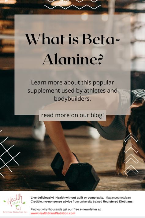 Looking for a natural way to boost your workout and athletic performance?Beta-alanine might just be the answer! Check out our latest blog post by Sports Nutritionist Jana Spinder to learn more about beta-alanine supplementation, its benefits, side effects, and more. #athlete #betaalanine #supplements #sportsnutrition #sportssupplements #workout #boostperformance Wellness Videos, Trendy Food, Sports Nutritionist, Beta Alanine, Sports Performance, Sports Supplements, Registered Dietitian, Sport Performance, Food Nutrition