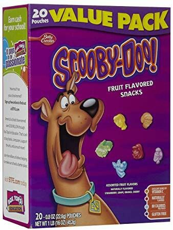 Fruit snack Scooby-Doo Scooby Doo Gummies, Discontinued Snacks, Scooby Doo Fruit Snacks, 2000s Food, Bone Apple Teeth, Dark Vader, Autumn Core, Puppy Boy, Paper Squishy