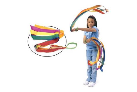 Rainbow Ribbons, Ribbon Dance, Fitness Toys, Rainbow Dance, Gross Motor Activity, Dance Decorations, Tactile Stimulation, Stage Props, Rainbow Ribbon