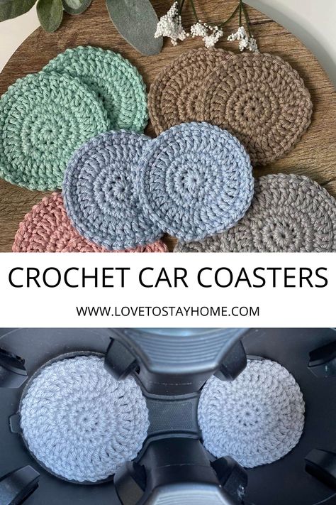 Crochet Car Coasters, Vest Patterns, Square Dress, Square Sweater, Crochet Rugs, Slippers Crochet, Fall Crochet Patterns, Crochet Idea, Crochet With Cotton Yarn