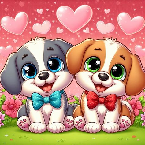 Two Puppies Cuddling, Buddhism Wallpaper, In Loving Memory Tattoos, Virgo Art, Puppy Cuddles, Cute Dogs Images, Whatsapp Wallpaper Cute, Looney Tunes Characters, Cute Cartoon Images