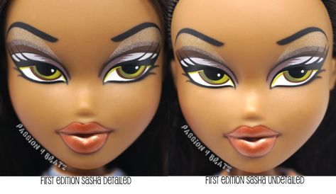 First Edition Sasha Detailed and Undetailed Sasha Close Ups Halloween Face, Close Up, Face Makeup, Halloween Face Makeup, Ups, Dolls, Toys, Makeup, Make Up