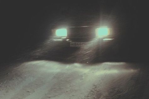 Otessa Moshfegh Eileen, Car In Snow Aesthetic, Cryptozoologist Aesthetic, No Exit Book Aesthetic, Headlight Aesthetic, Car Snow Aesthetic, Eileen Ottessa Moshfegh Aesthetic, Car Headlights Aesthetic, Escape The Night Aesthetic