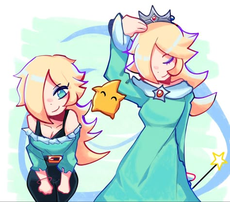 Cat Rosalina, Super Mario Bros Games, Super Mario Princess, Mario Fan Art, Nintendo Princess, King Boo, Super Mario Galaxy, Video Game Fan Art, Anime Villians