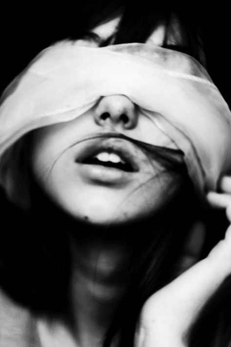 Photography Black And White, Black And White Photography, White Photography, Veil, Portrait Photography, Lips, Mask, Black White, Black And White