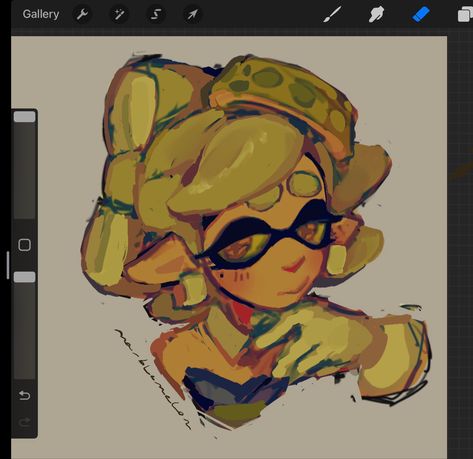 Marie Splatoon, Splatoon Squid, Splatoon 2 Art, Nintendo Fan Art, Tmnt Artwork, Nintendo Art, Art Style Inspiration, Art Block, Splatoon