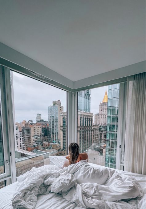 New York Aesthetic Hotel, Floor To Ceiling Windows Apartment, Arlo Nomad New York, Arlo Nomad, Aesthetic Hotel, Nomad Hotel, City View Apartment, Soho Hotel, Apartment View