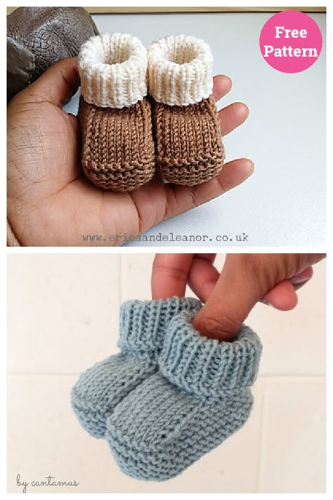 Knit Baby Booties Pattern Free, Crochet Baby Booties Free Pattern, Baby Socks Knitting Pattern, Knitted Baby Booties, Baby Booties Free Pattern, Knit Baby Shoes, Baby Cardigan Knitting Pattern Free, Baby Booties Knitting Pattern, Baby Hat Knitting Pattern