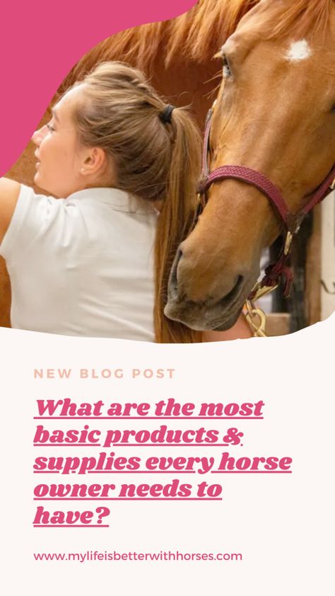 First Time Horse Owner, Horse Essentials, Needs List, Dream Barn Stables, Bitless Bridle, Giant Cat, Essential Products, Dream Barn, Big Animals