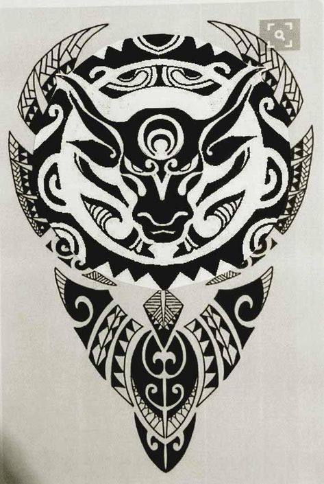 Awesome Taurus bull tattoo design images Taurus Bull Tattoo, Bull Tattoo Design, Tattoo Crane, Taurus Bull Tattoos, Tato Maori, Bull Tattoo, Maori Tattoos, Taurus Bull, Polynesian Tattoo Designs